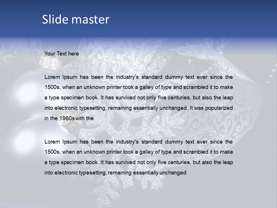 Color Accessory Bright PowerPoint Template