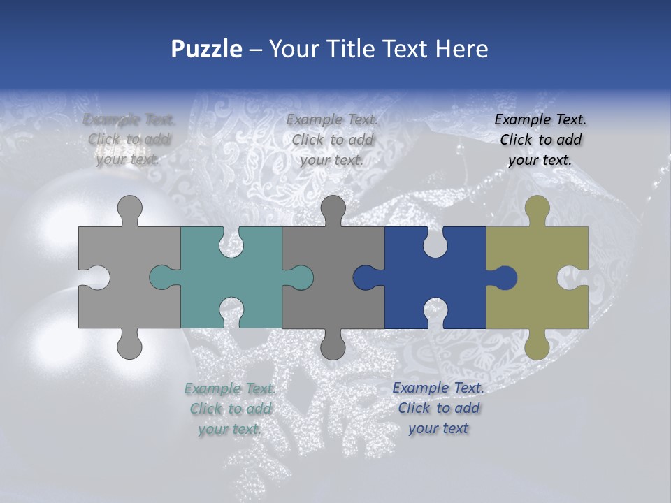 Color Accessory Bright PowerPoint Template