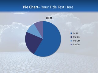 Moon And Clouds PowerPoint Template