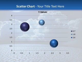 Moon And Clouds PowerPoint Template