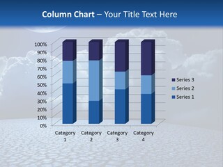 Moon And Clouds PowerPoint Template