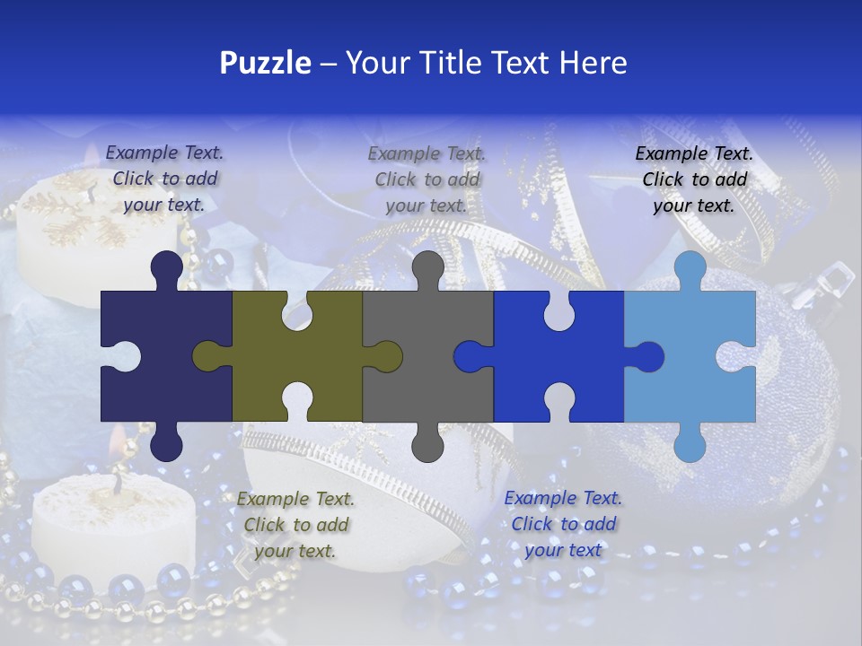 Photography Branch Objects PowerPoint Template