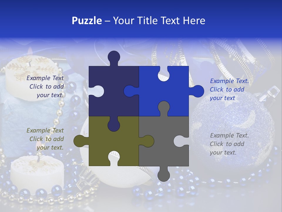 Photography Branch Objects PowerPoint Template