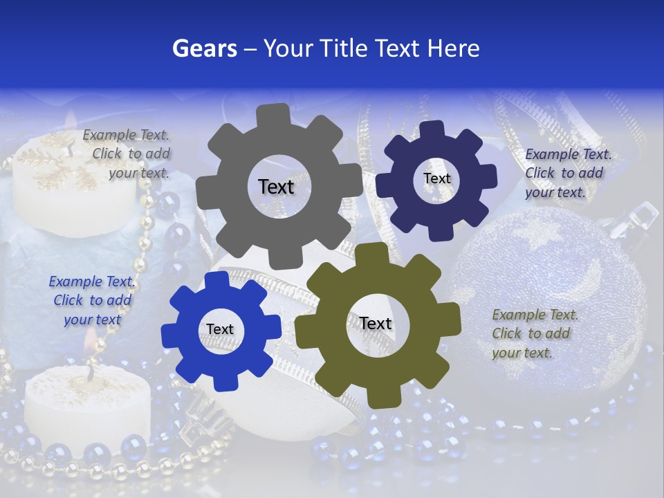 Photography Branch Objects PowerPoint Template