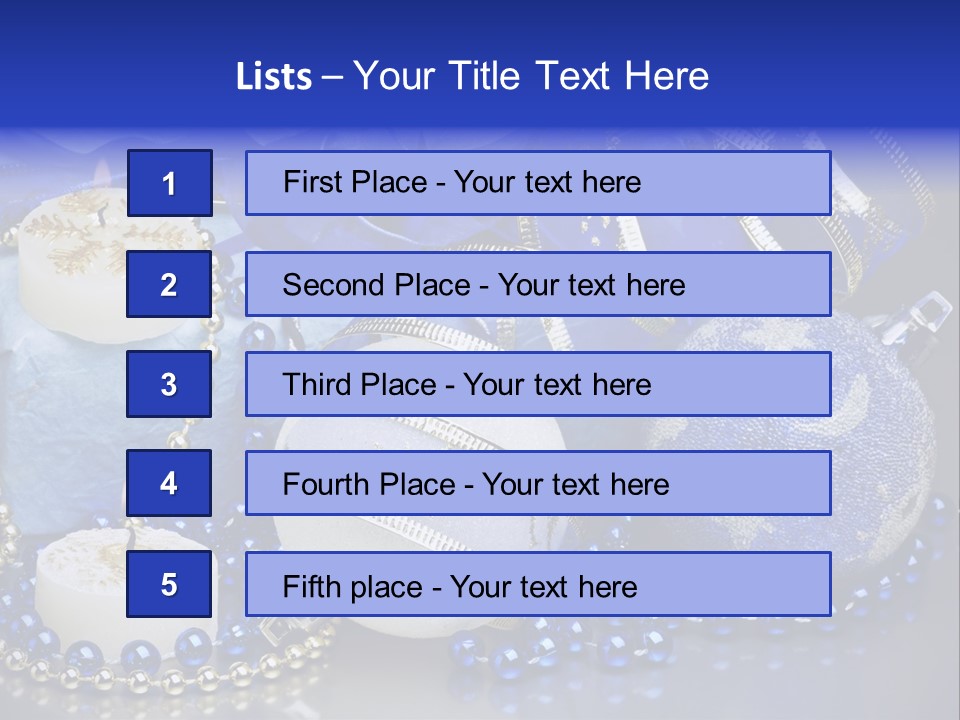 Photography Branch Objects PowerPoint Template