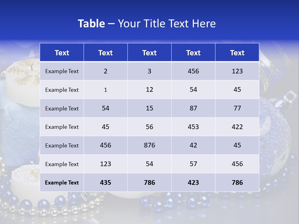 Photography Branch Objects PowerPoint Template