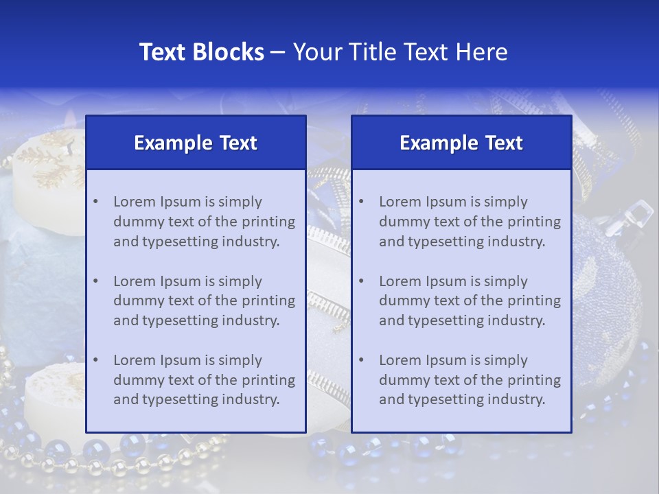 Photography Branch Objects PowerPoint Template
