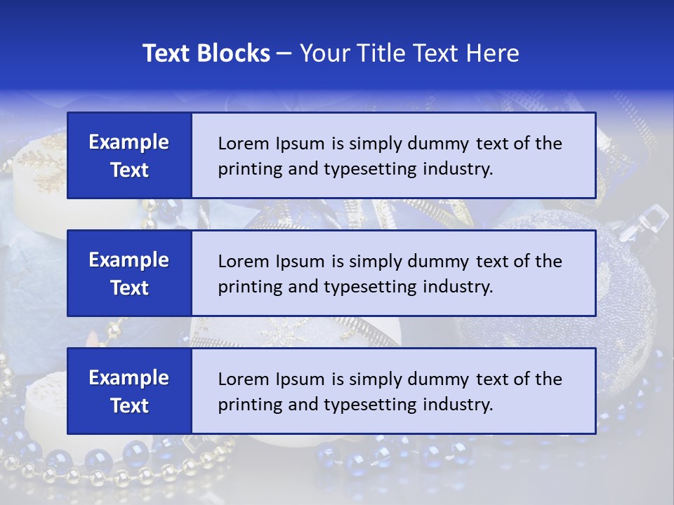 Photography Branch Objects PowerPoint Template