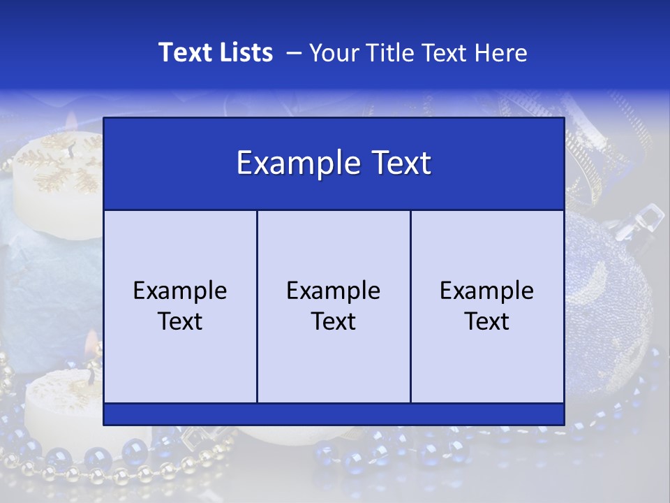 Photography Branch Objects PowerPoint Template