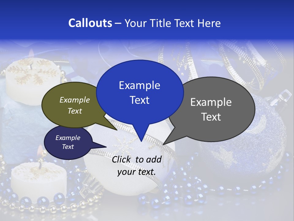 Photography Branch Objects PowerPoint Template