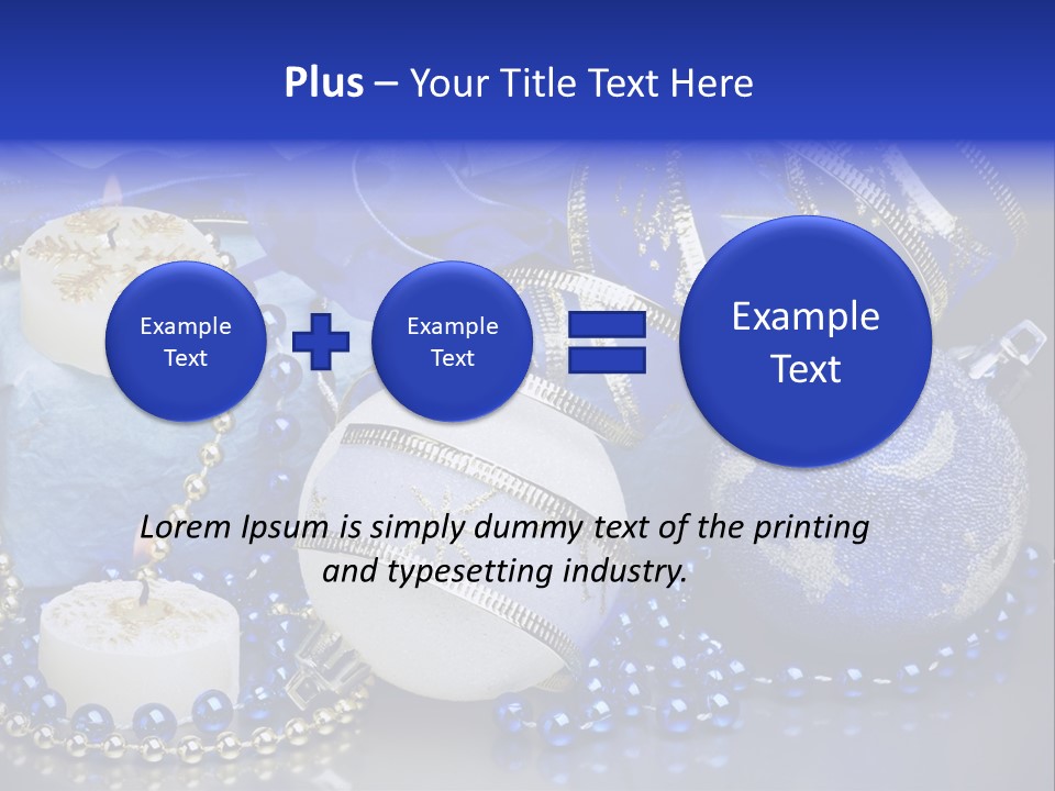Photography Branch Objects PowerPoint Template