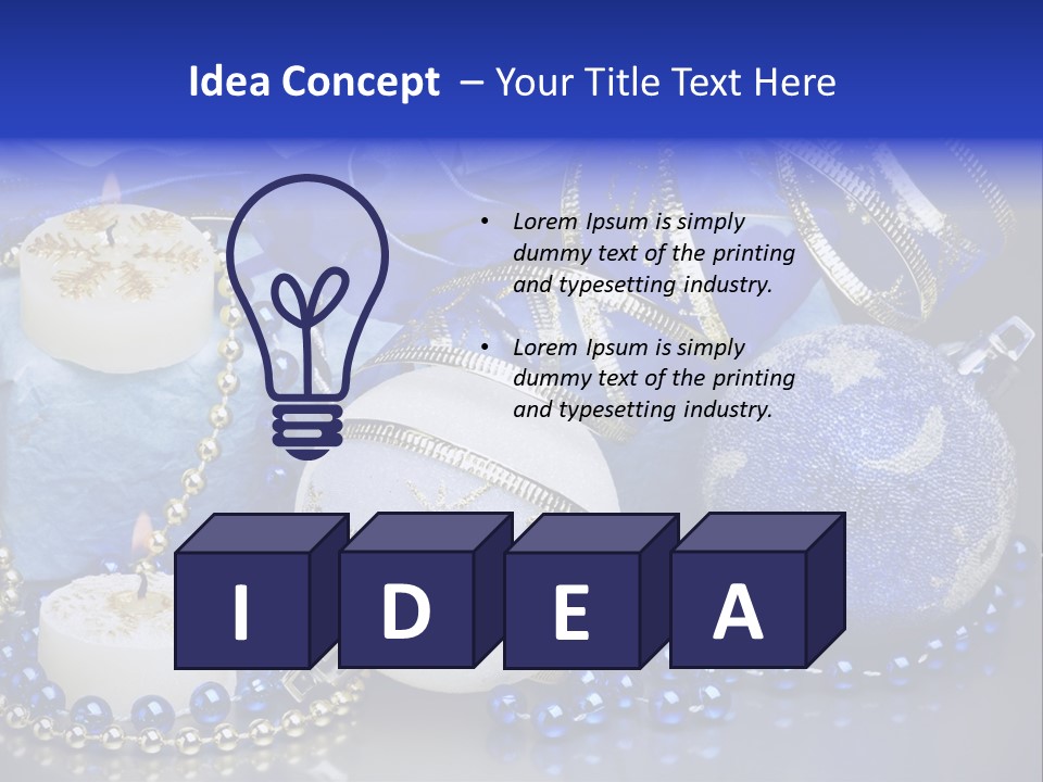 Photography Branch Objects PowerPoint Template