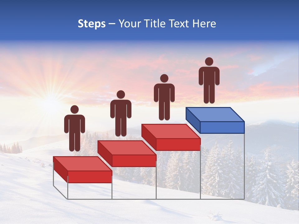 Winter Sunset PowerPoint Template