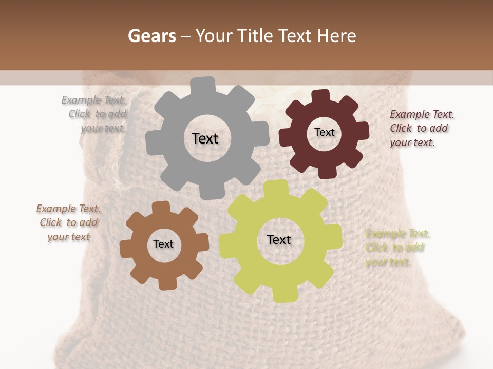 Rice Starch PowerPoint Template