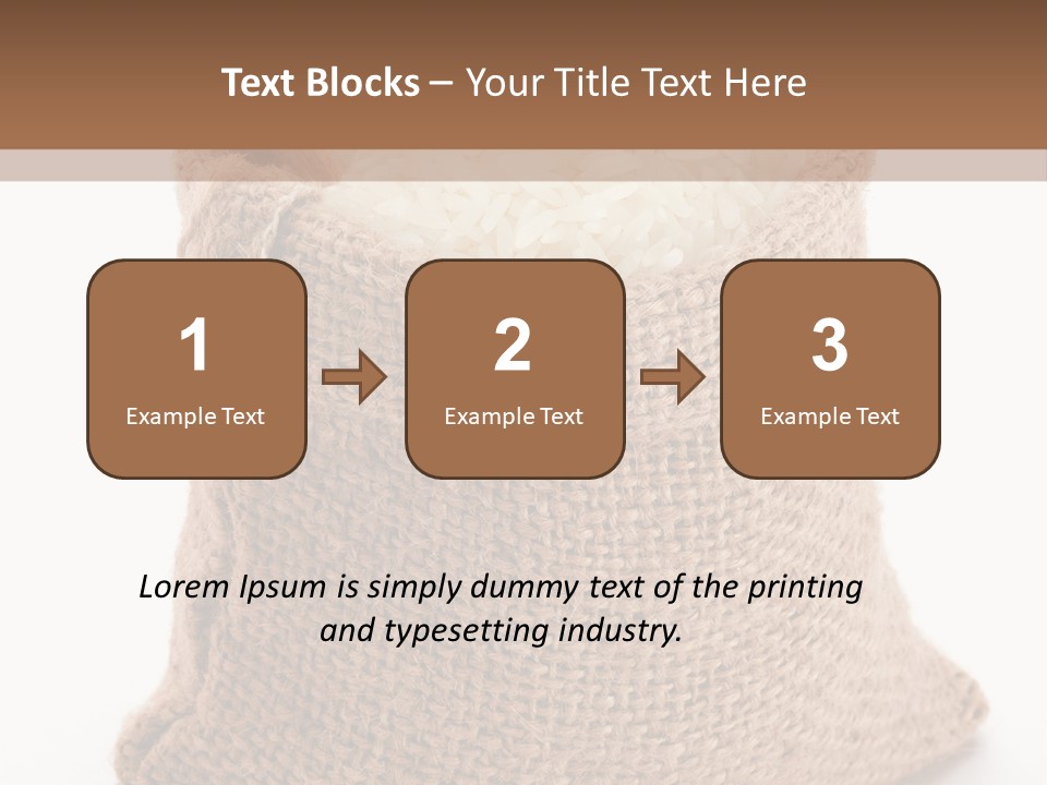 Rice Starch PowerPoint Template