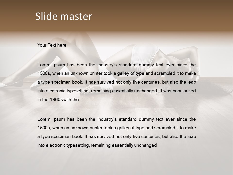 Dancer PowerPoint Template