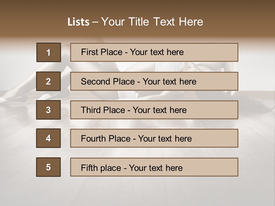 Dancer PowerPoint Template