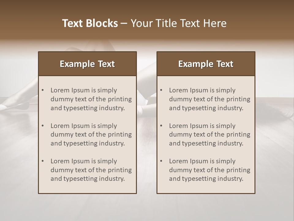 Dancer PowerPoint Template