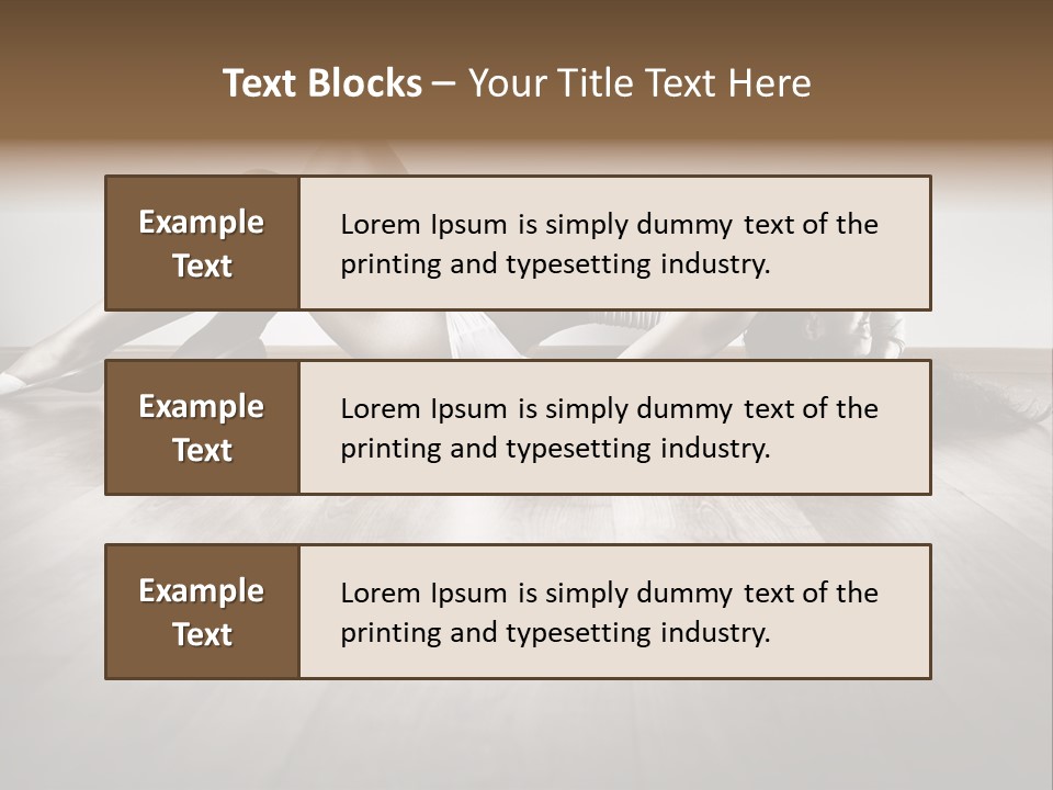Dancer PowerPoint Template