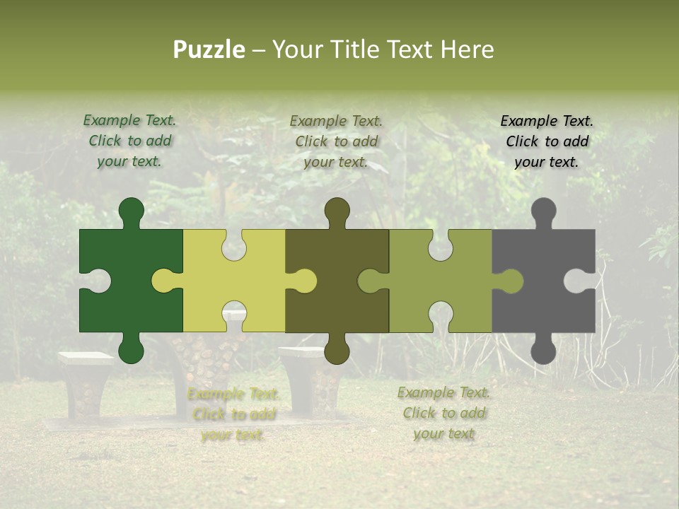 Luxury Home Garden PowerPoint Template