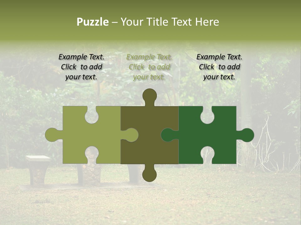 Luxury Home Garden PowerPoint Template