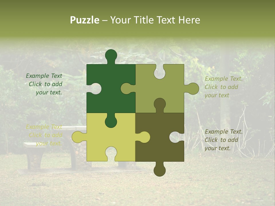 Luxury Home Garden PowerPoint Template