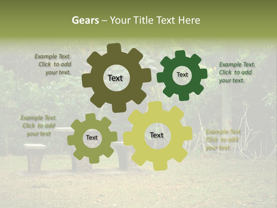 Luxury Home Garden PowerPoint Template