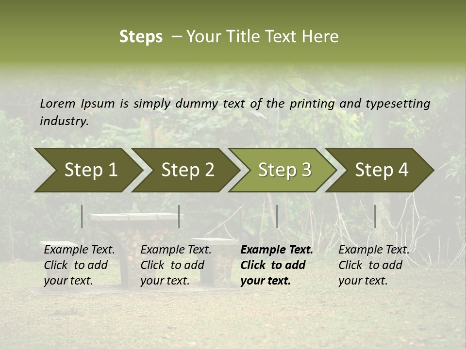 Luxury Home Garden PowerPoint Template