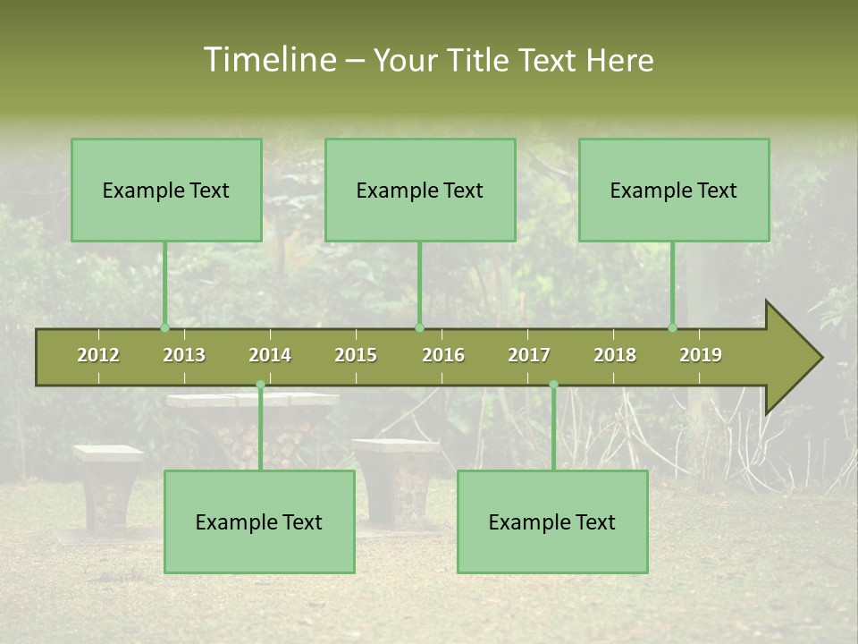 Luxury Home Garden PowerPoint Template