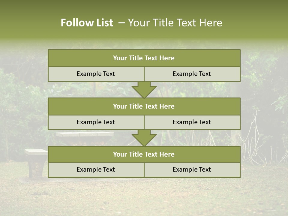 Luxury Home Garden PowerPoint Template