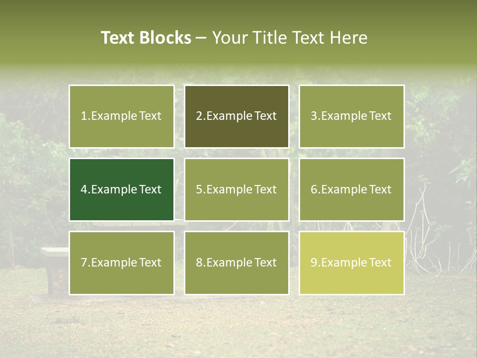 Luxury Home Garden PowerPoint Template