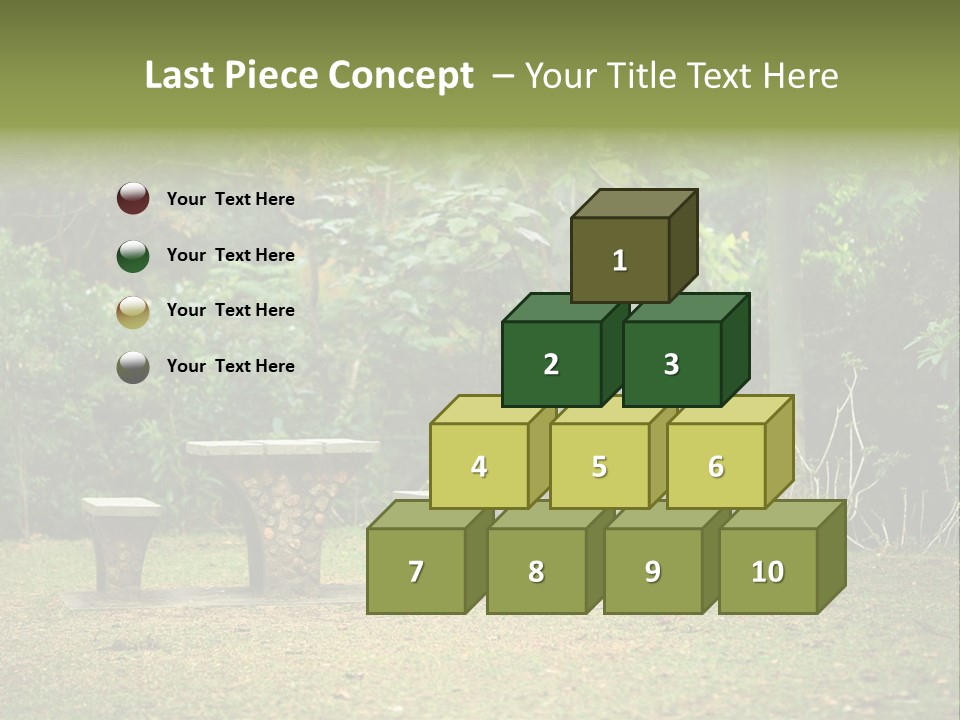 Luxury Home Garden PowerPoint Template