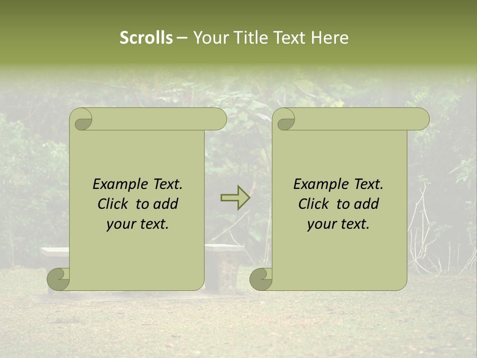 Luxury Home Garden PowerPoint Template
