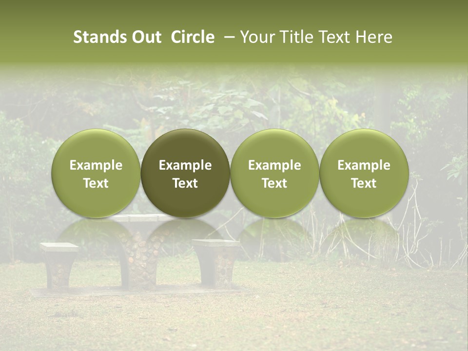 Luxury Home Garden PowerPoint Template