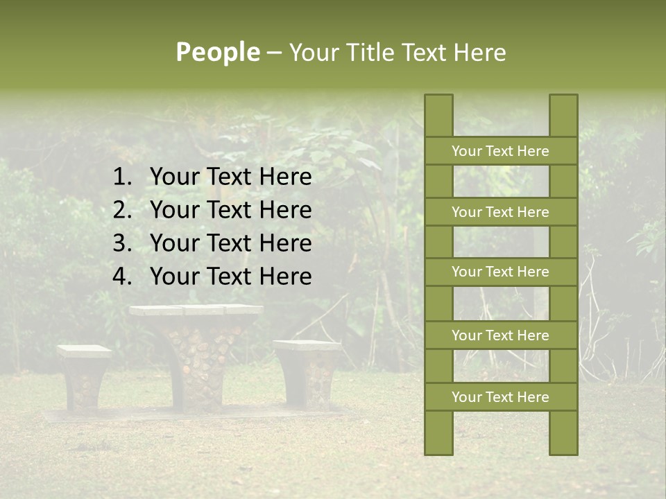 Luxury Home Garden PowerPoint Template