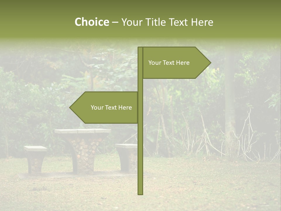 Luxury Home Garden PowerPoint Template