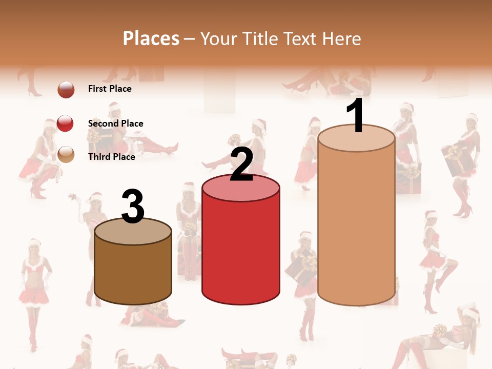 Christmas Girl PowerPoint Template