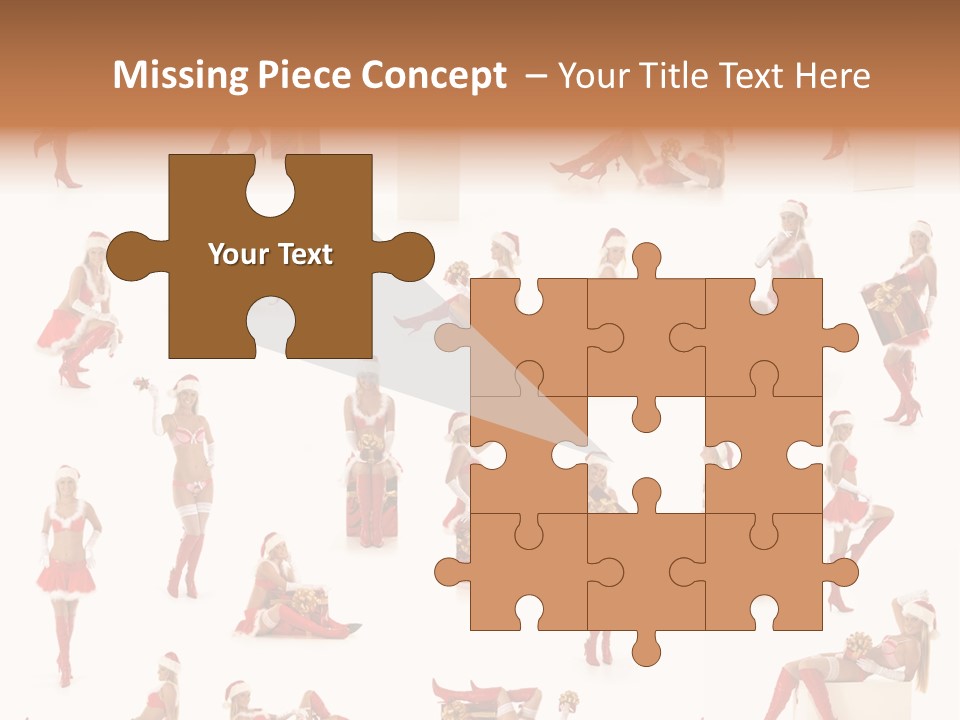 Christmas Girl PowerPoint Template