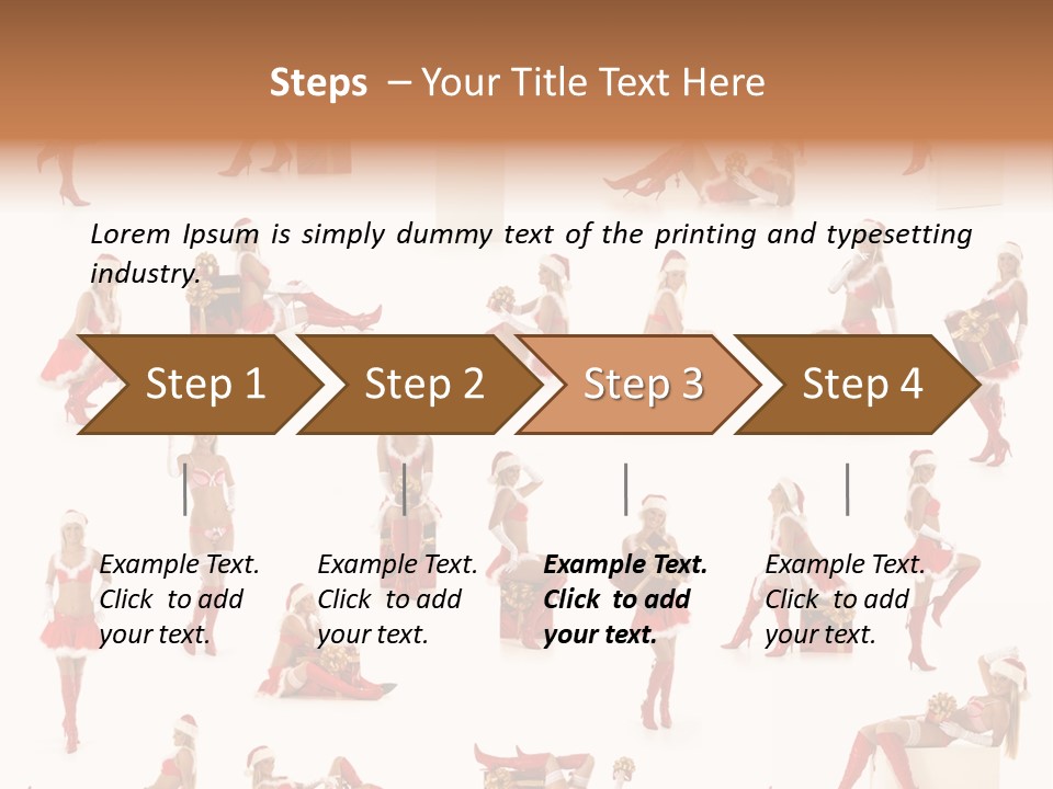 Christmas Girl PowerPoint Template