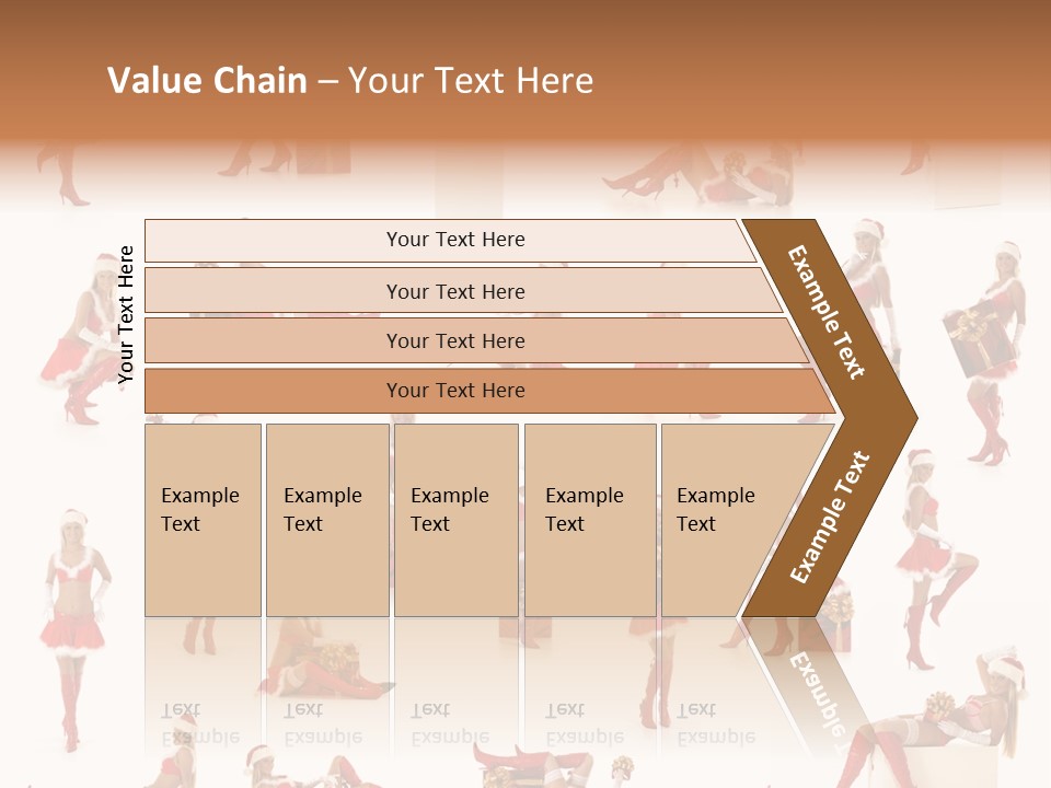 Christmas Girl PowerPoint Template