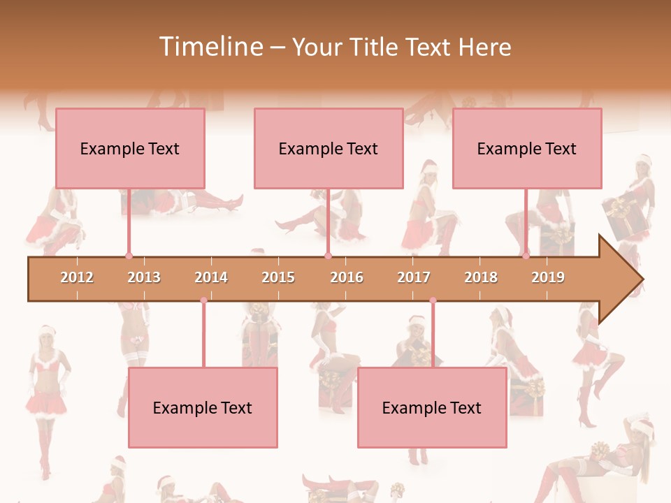 Christmas Girl PowerPoint Template