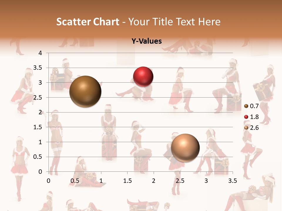 Christmas Girl PowerPoint Template