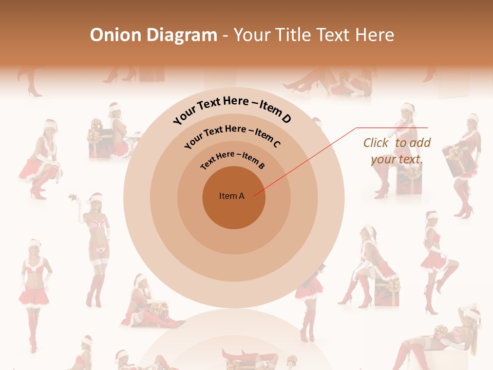 Christmas Girl PowerPoint Template