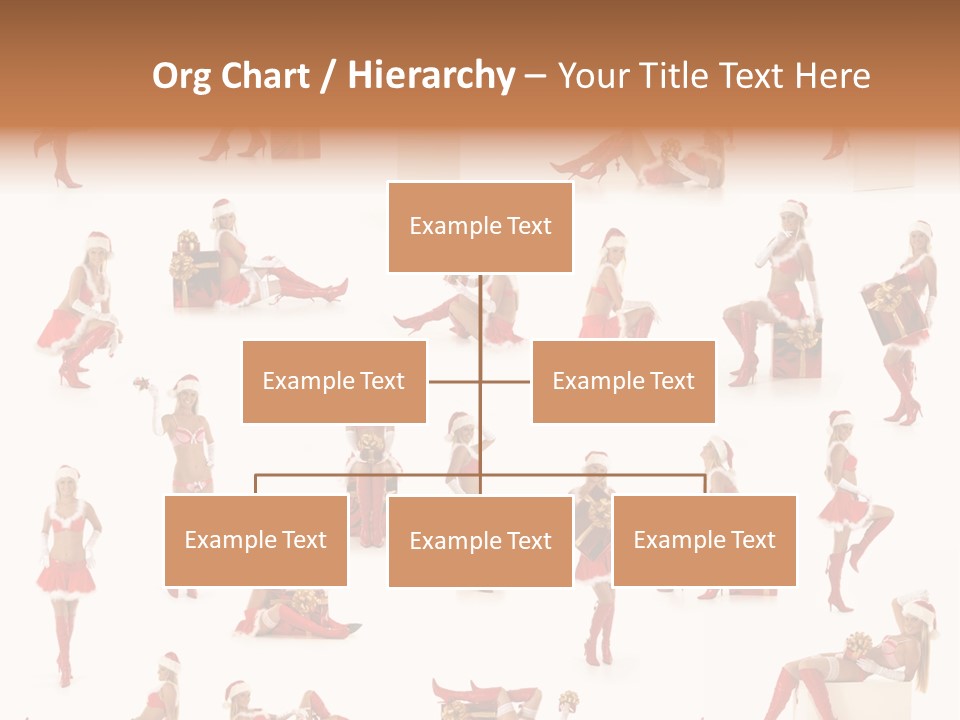 Christmas Girl PowerPoint Template