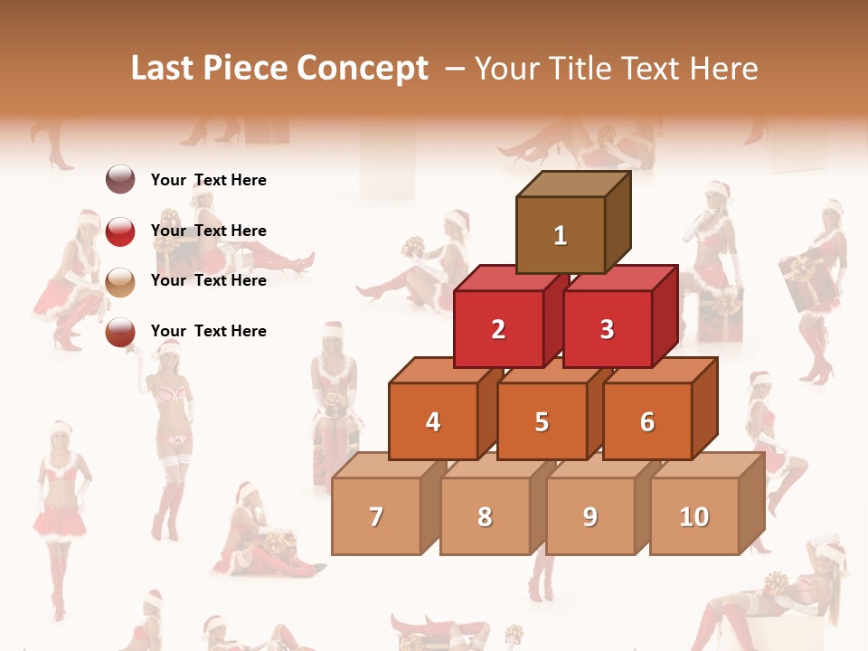 Christmas Girl PowerPoint Template