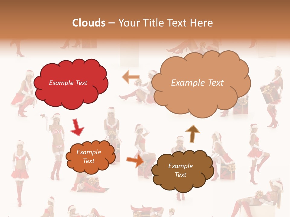 Christmas Girl PowerPoint Template