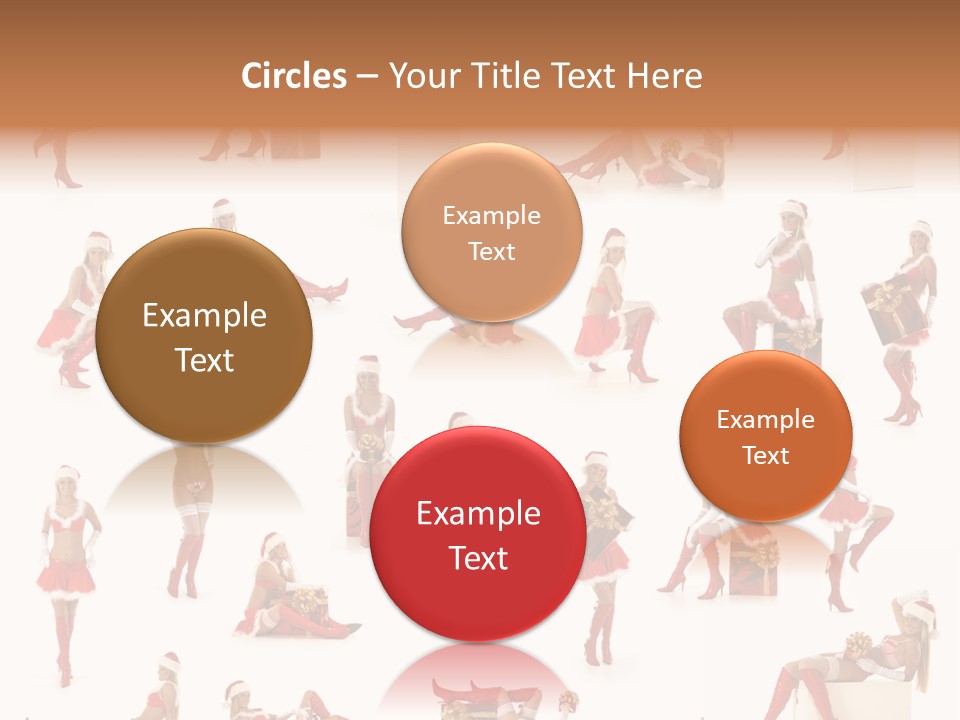 Christmas Girl PowerPoint Template