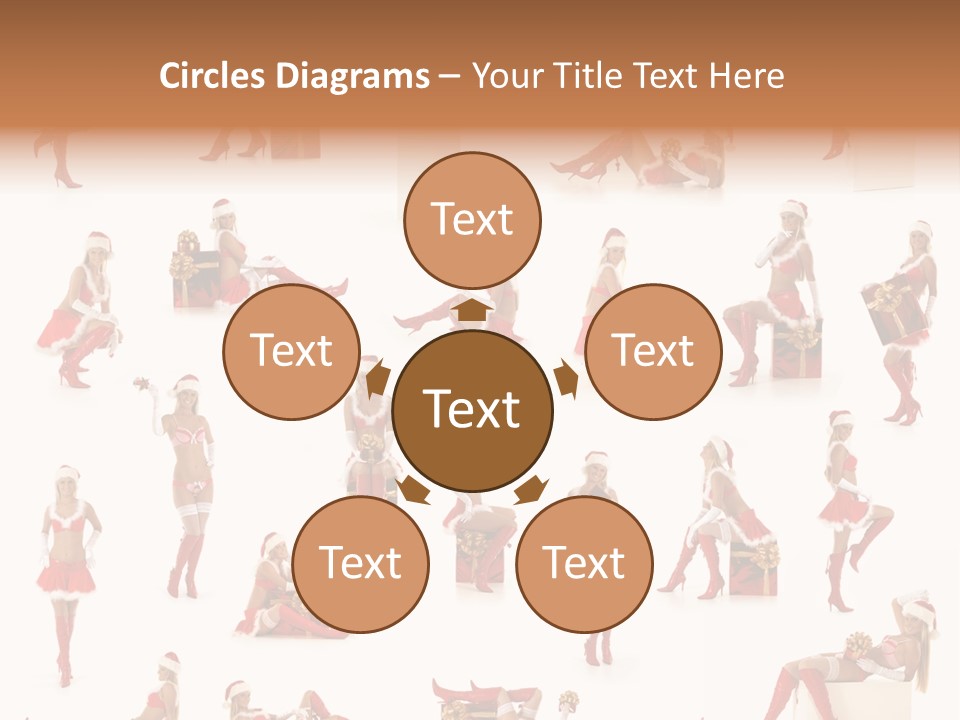 Christmas Girl PowerPoint Template