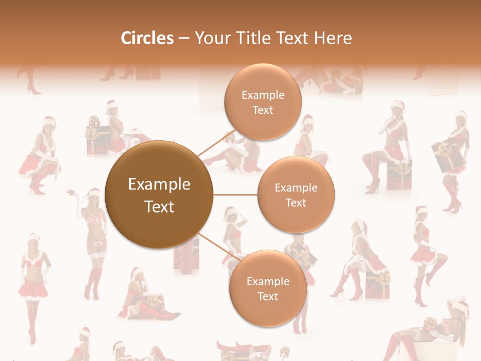 Christmas Girl PowerPoint Template