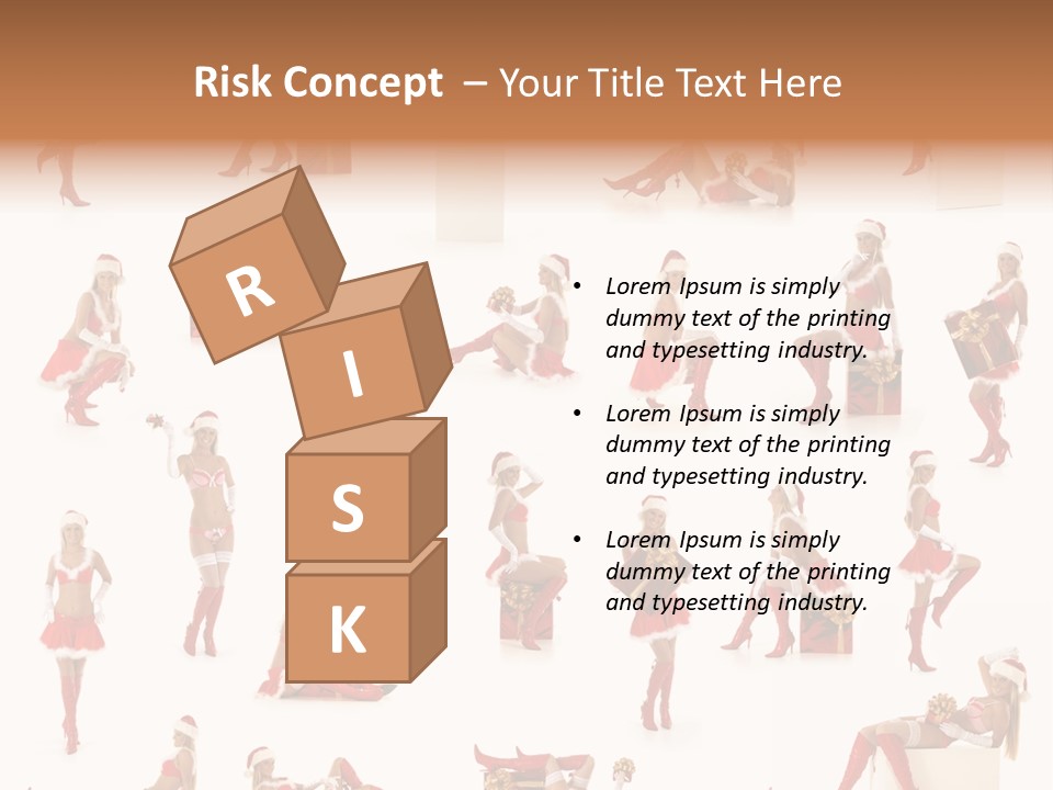 Christmas Girl PowerPoint Template